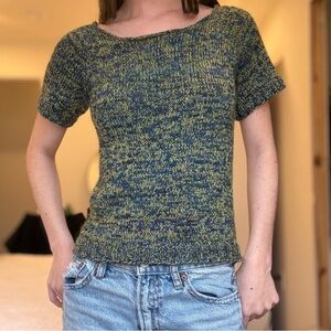 Knit T-Shirt Style Top